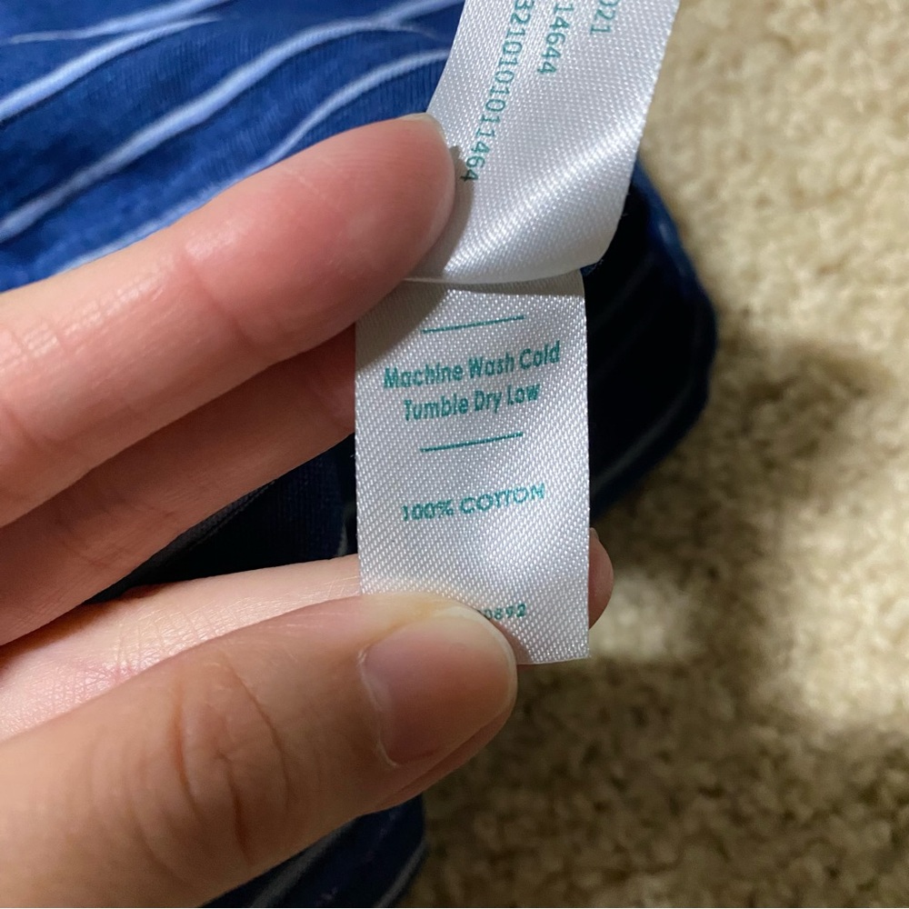 Marine Layer Signature Stripe Cotton Short Sleeve Tee Shirt Men’s Size XXL 2XL - Picture 7 of 7